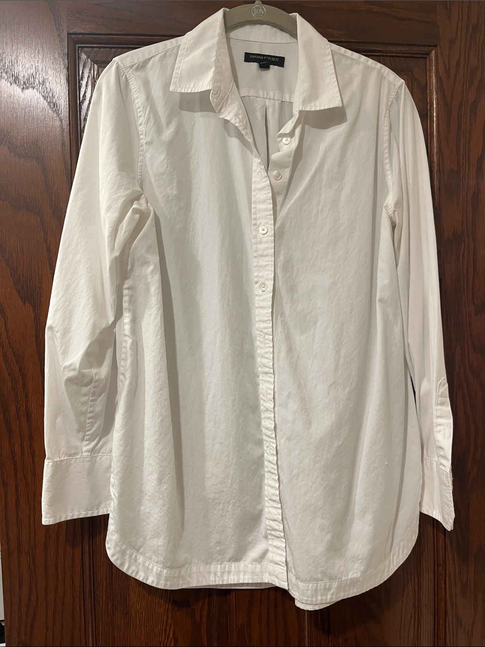 Banana republic women’s white Parker size small button up